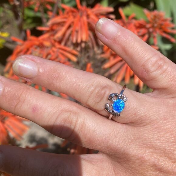 💍Sterling Silver Crab Ring - Picture 5 of 5